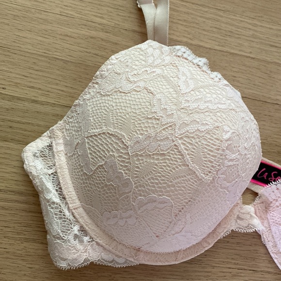 La Senza Hot Baby Pink Push Up Bra 38C - Picture 2 of 5